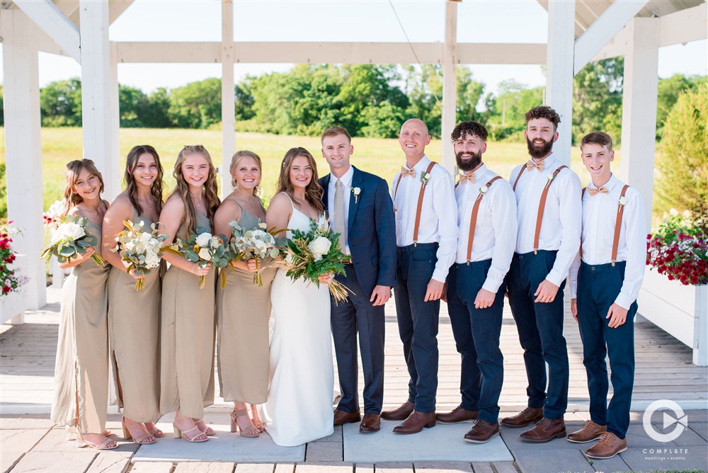 Neutral colors Kansas Wedding photography