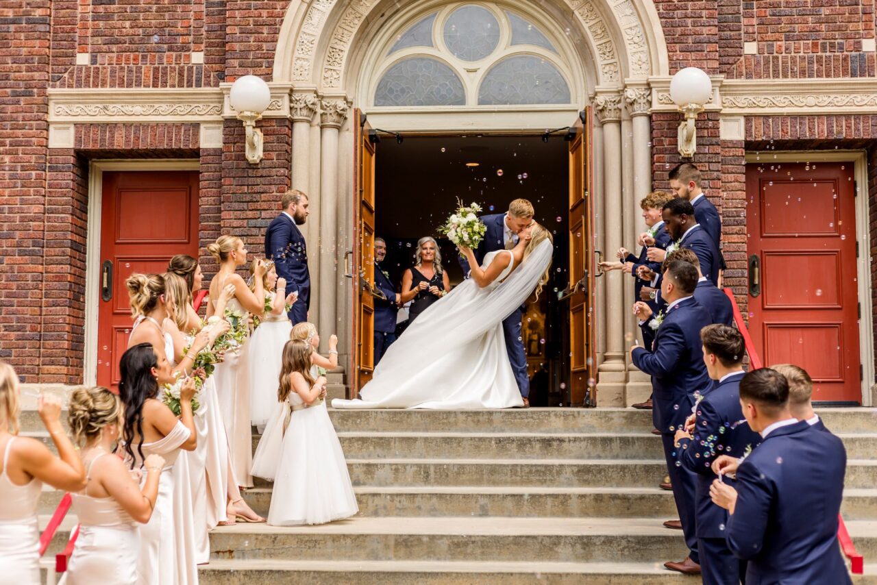 Wedding Grand Exit Photography