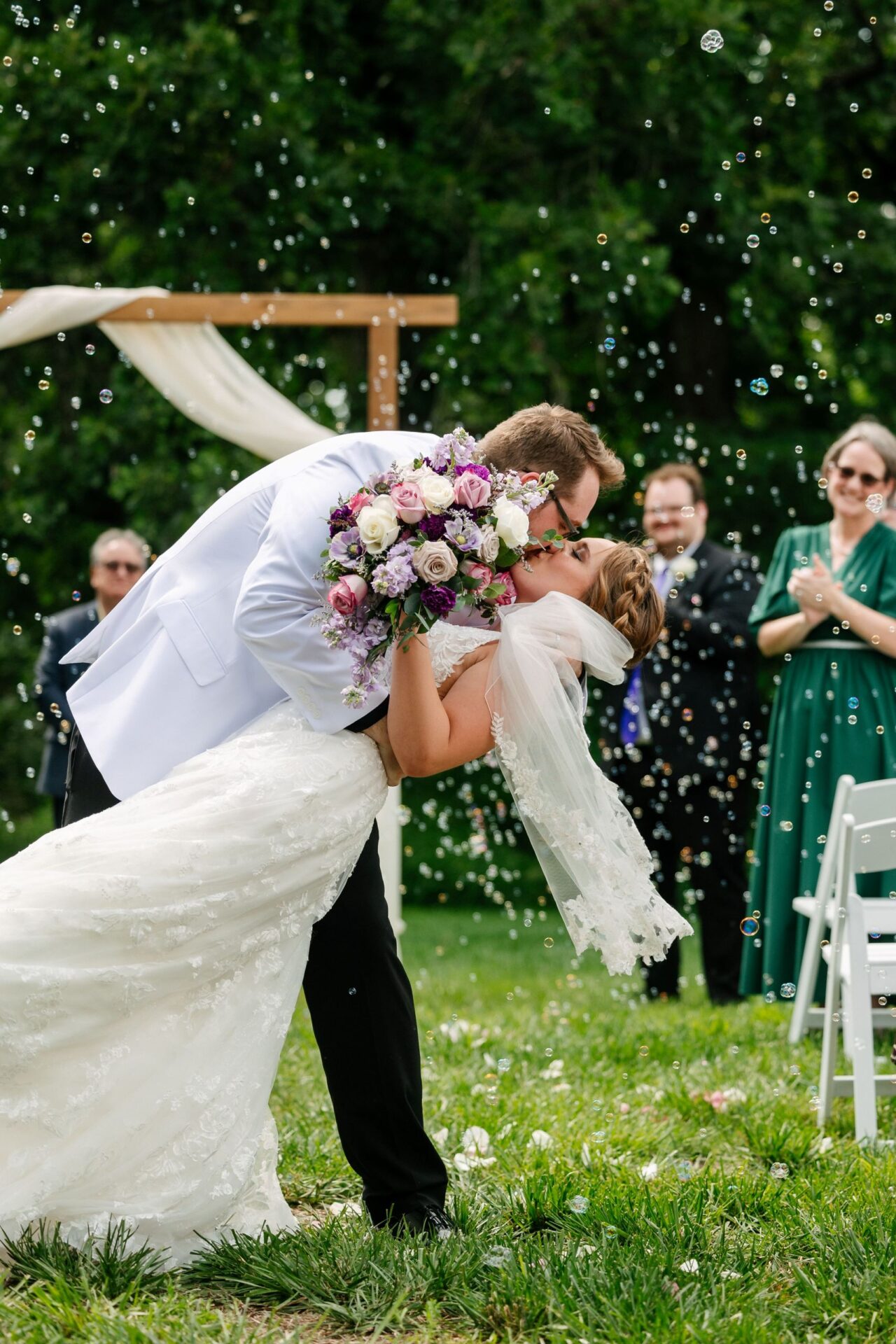 Wedding Grand Exit Photography