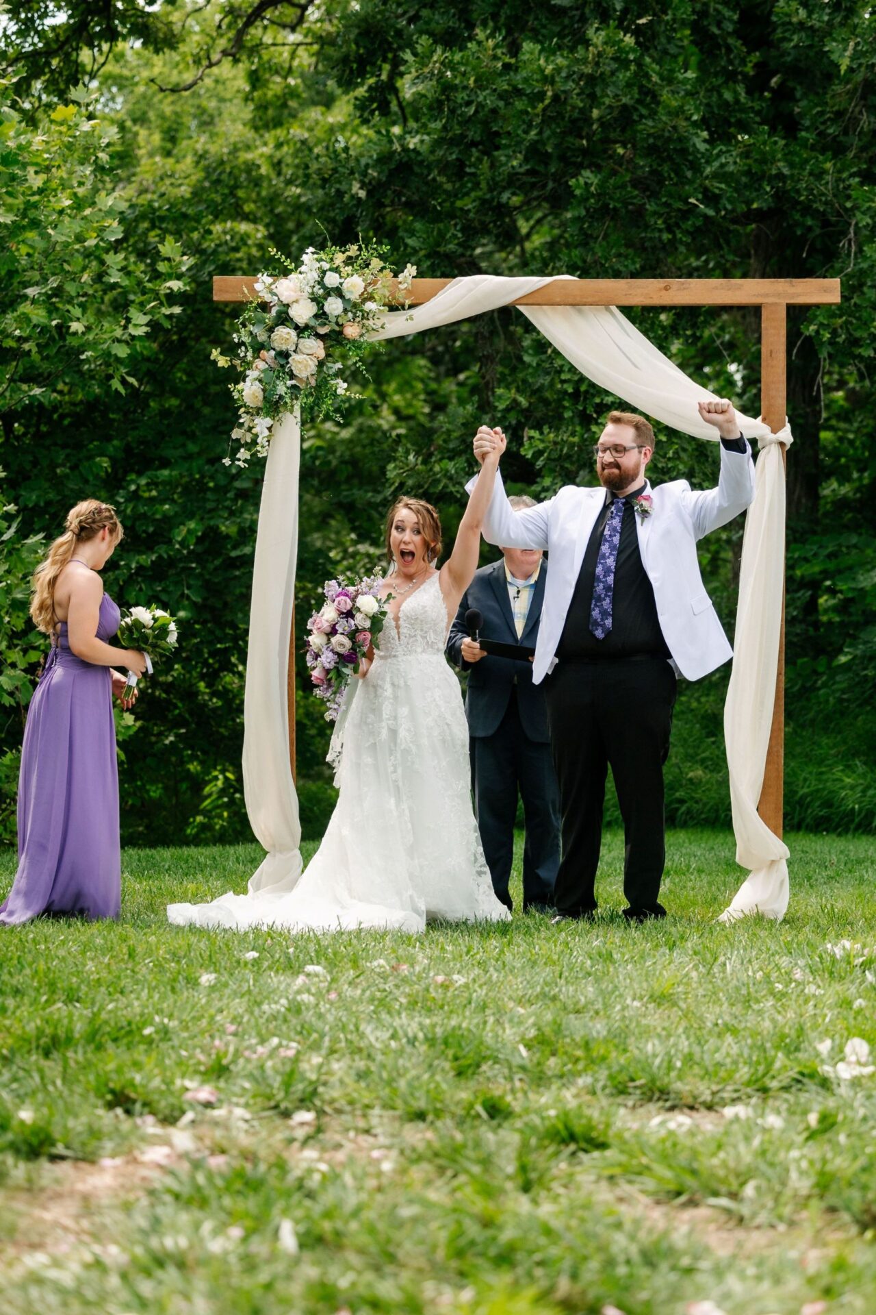 Wedding Grand Exit Photography