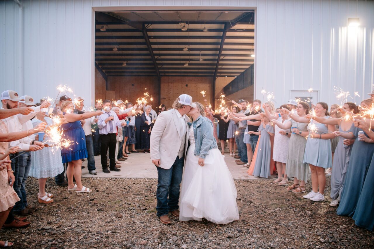 Wedding Grand Exit Photography