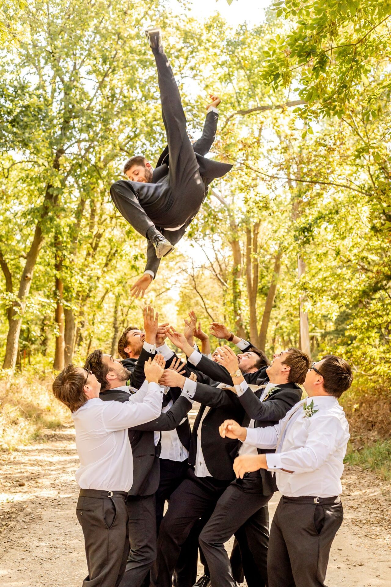 Funny Groom Wedding Photography