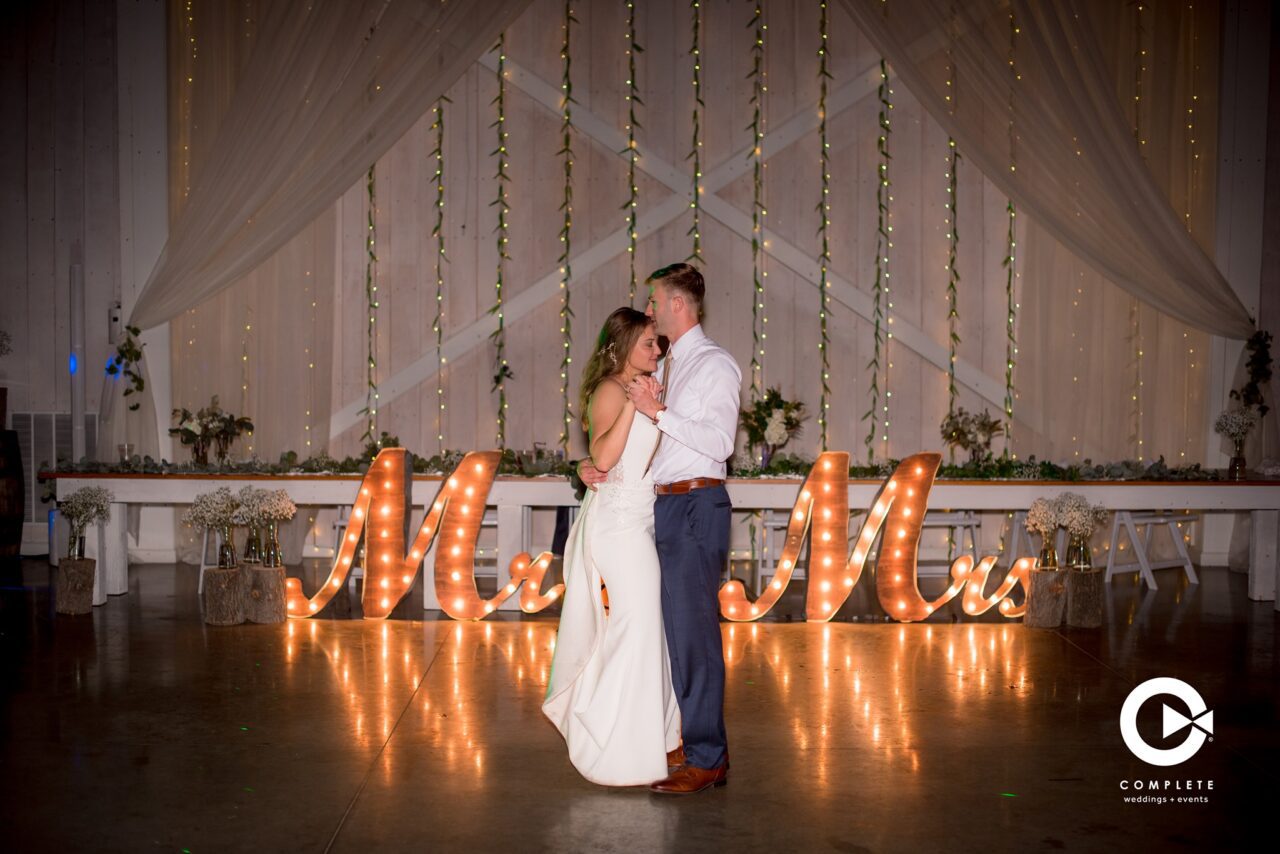 Wedding Marquee Letter Rental Kansas Event