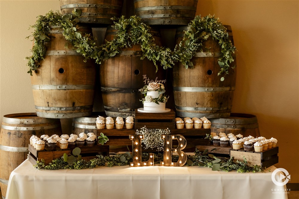 Wedding Cake Table Decor