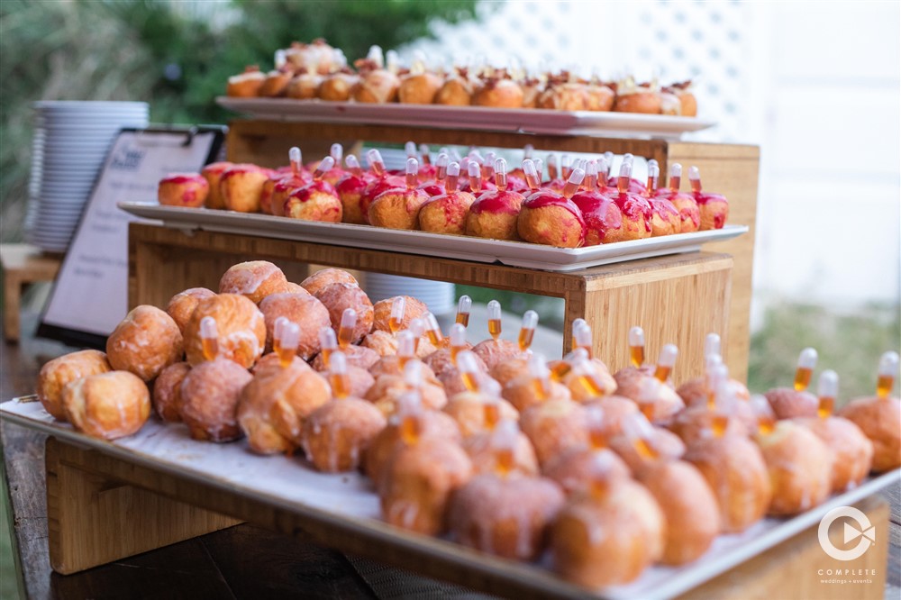 donut whole wedding desserts