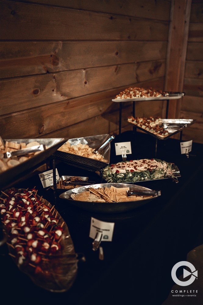 Kearney, NE Reception Food Spread