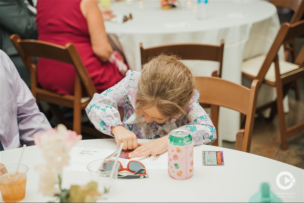 kids activities for the reception