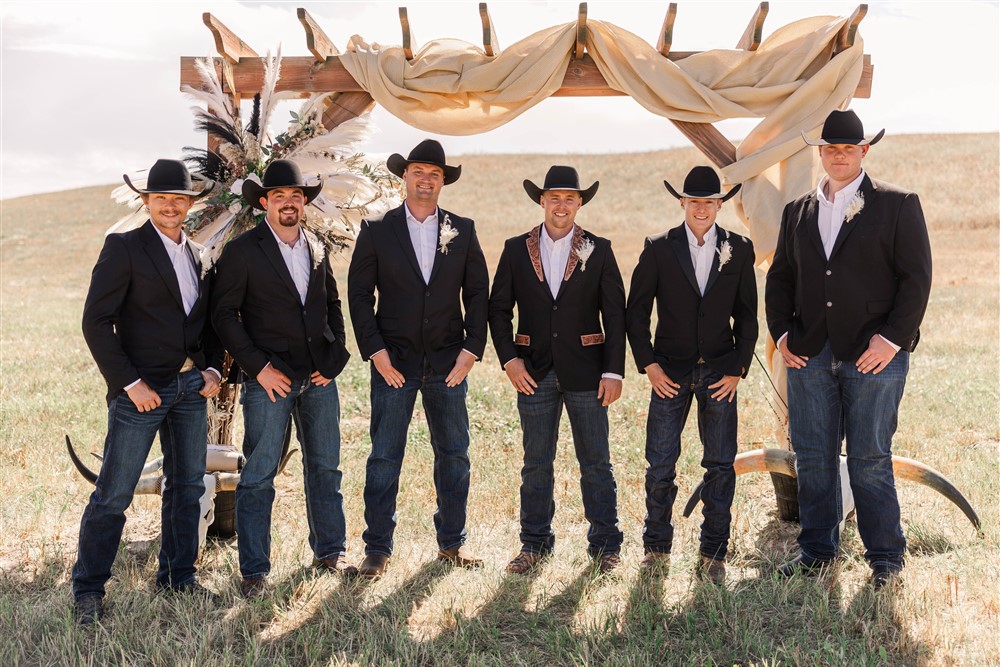 western groomsmen outfit