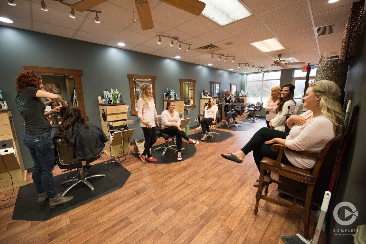 bridal party salon