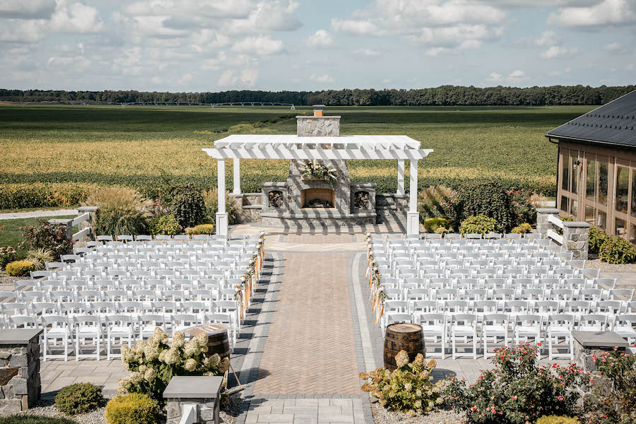 Unique Ceremony Seating