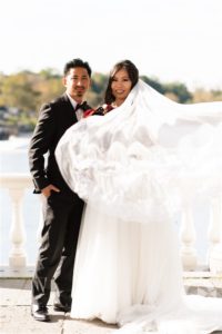 veil shot, windy weddings, pennsylvania lovers,