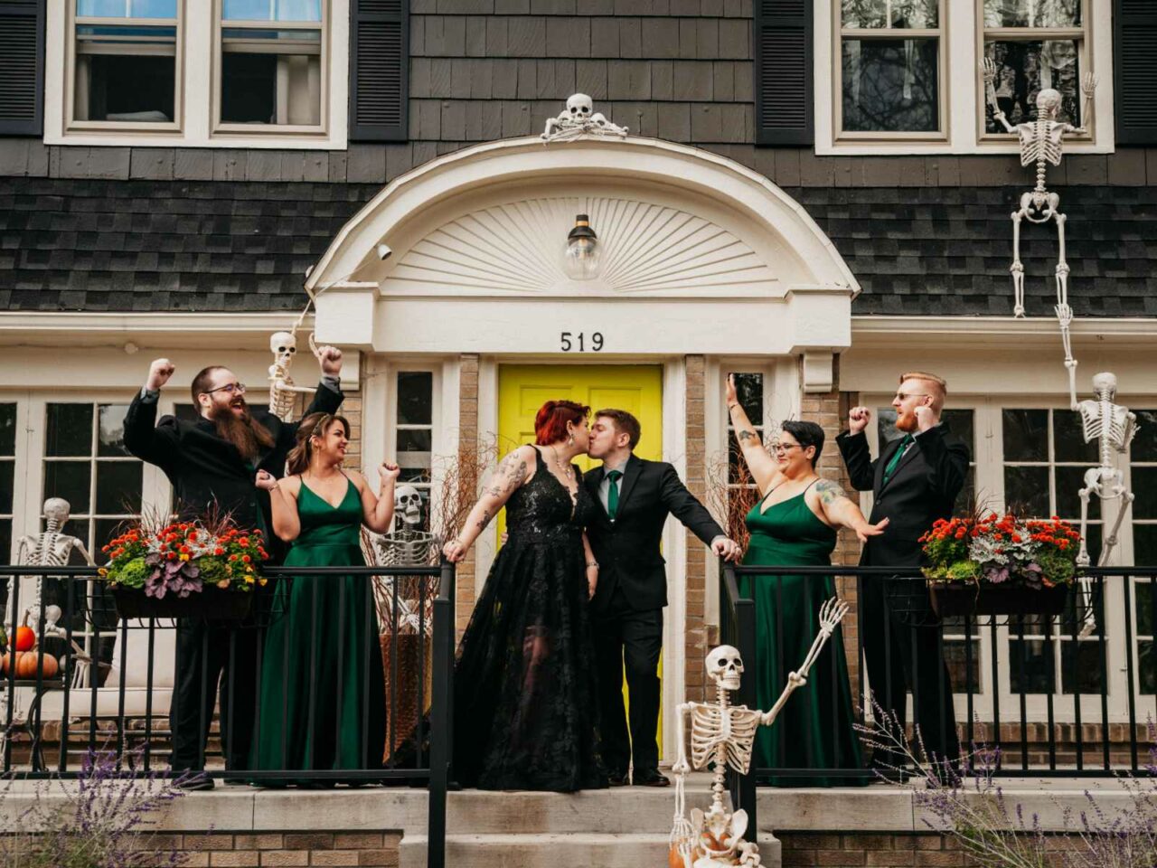 Autumn Wedding Party