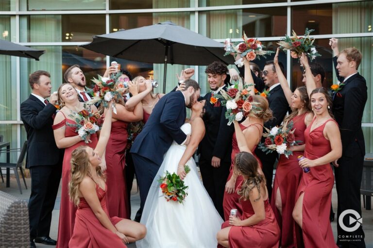 Lincoln wedding party