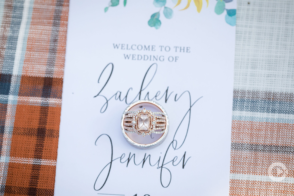 Sunflower Wedding Invitation | Backyard Nebraska Wedding