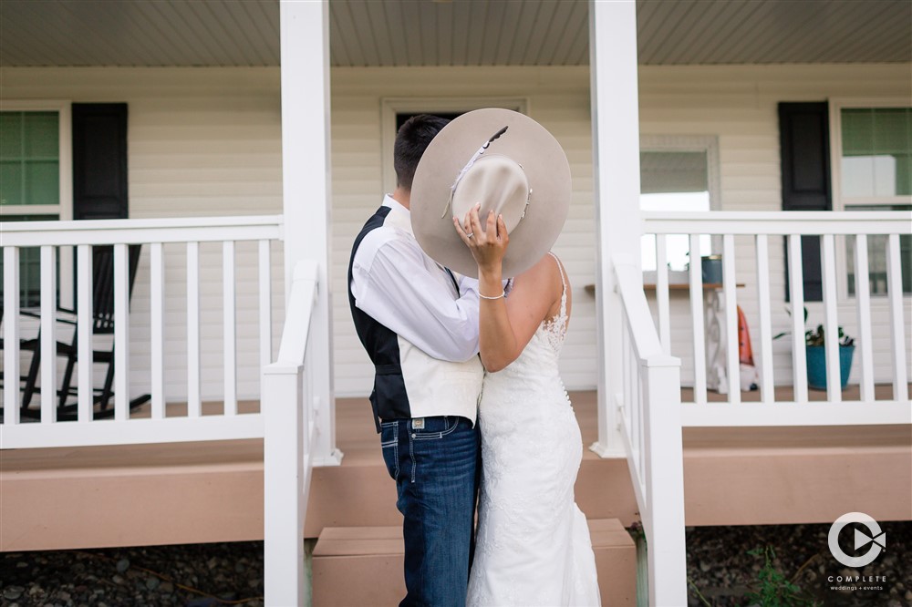 country-style wedding