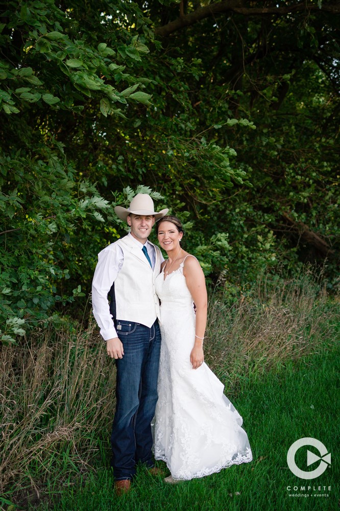 country-style wedding