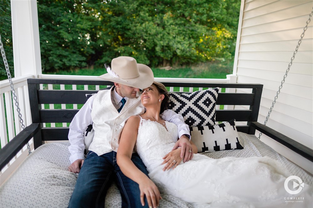country-style wedding