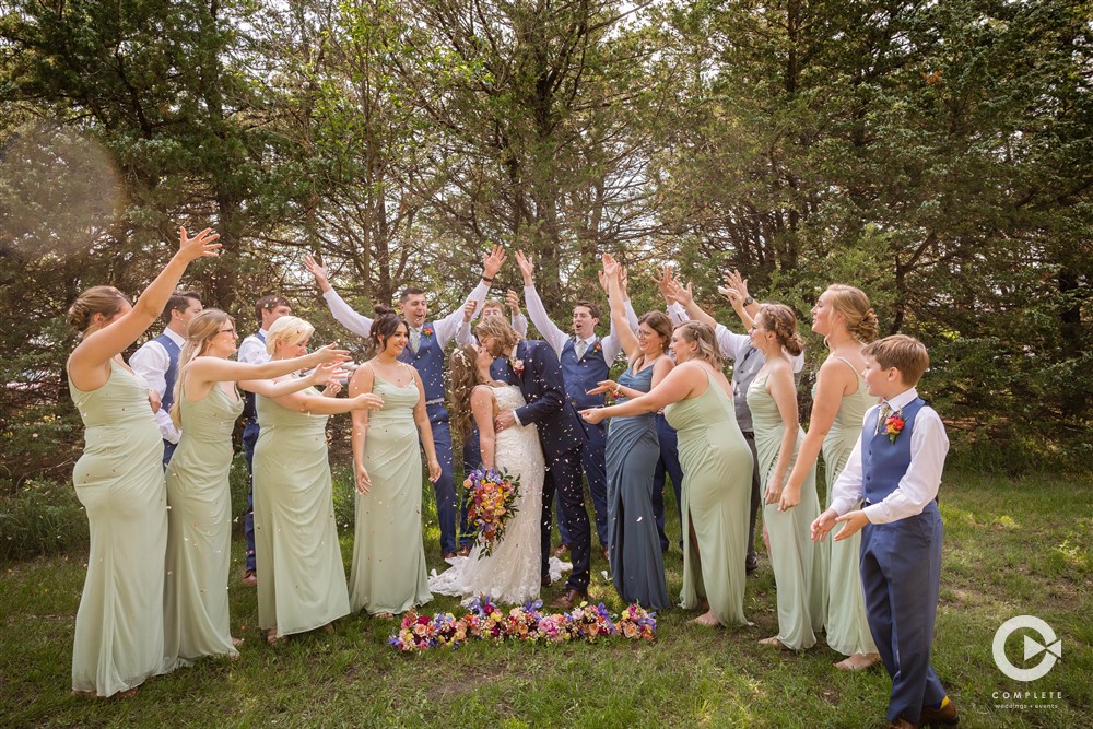 country pines wedding