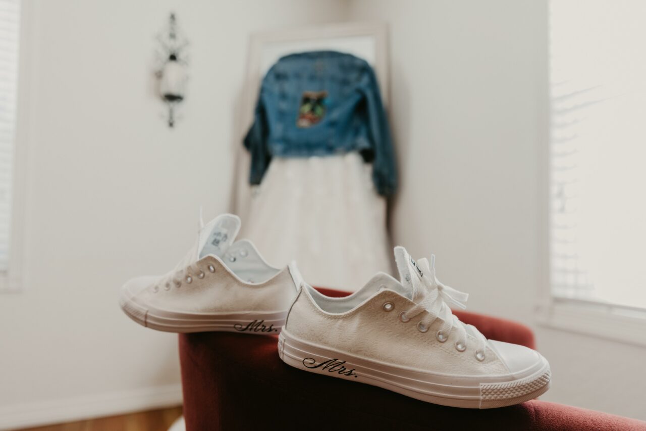 bridal sneakers