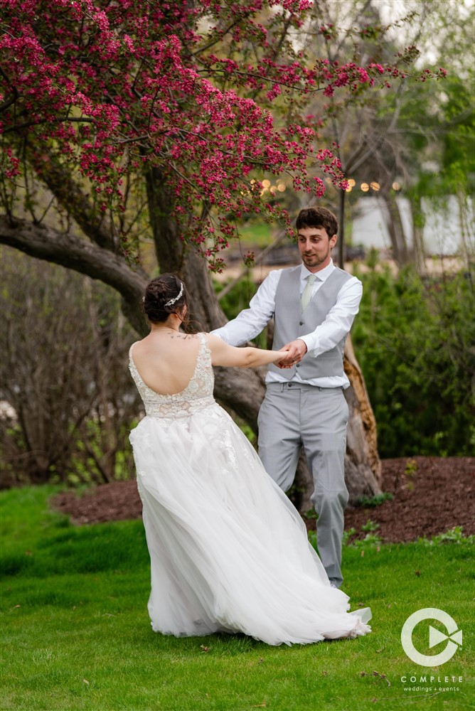 bride and groom