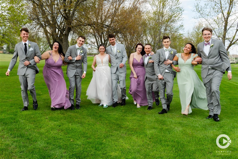 wedding party photos