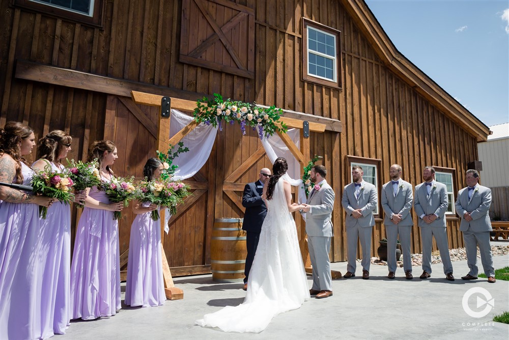 barn wedding