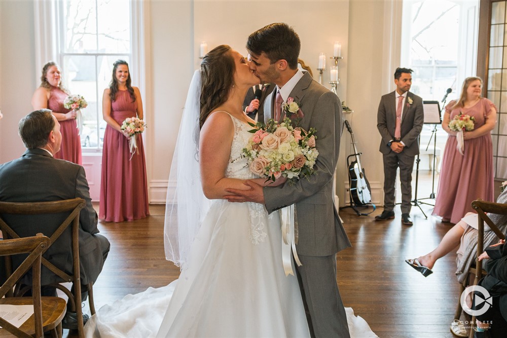 Becca and Jacob's Intimate Wedding at The Convenant at Murray Mansion