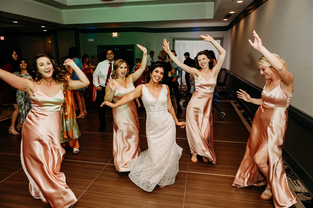 Bridal Party Dancing