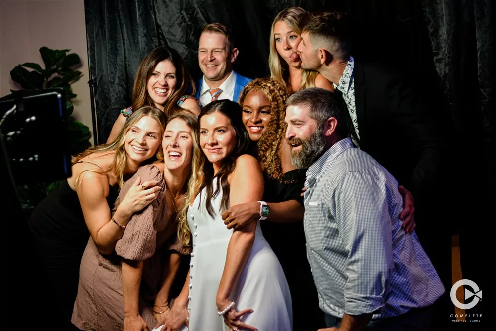 group in the Photo Booth