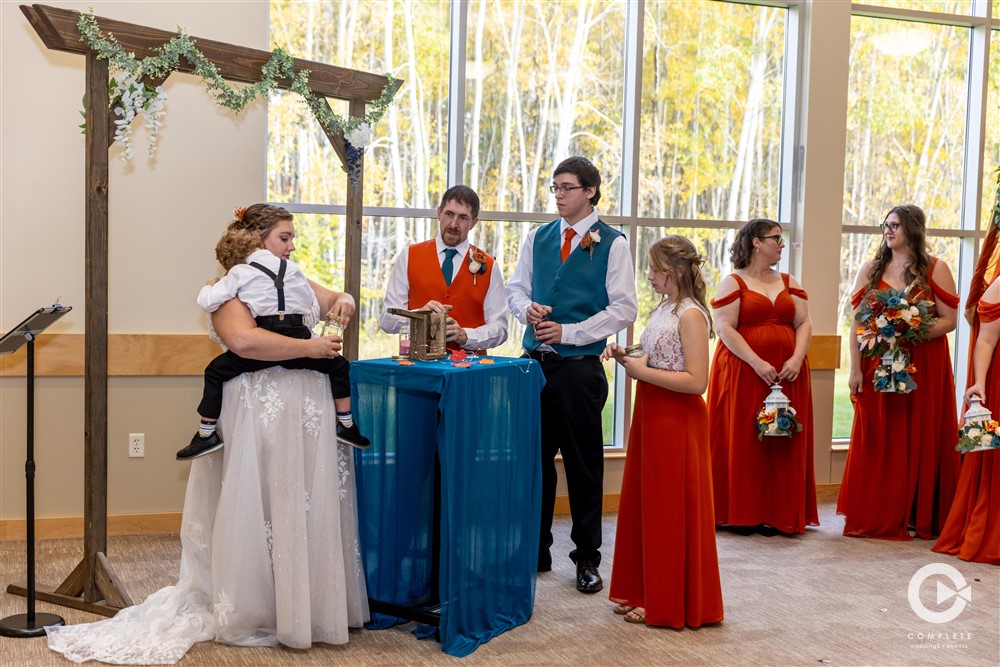 Minnesota Fall Wedding at the Braham Event Center