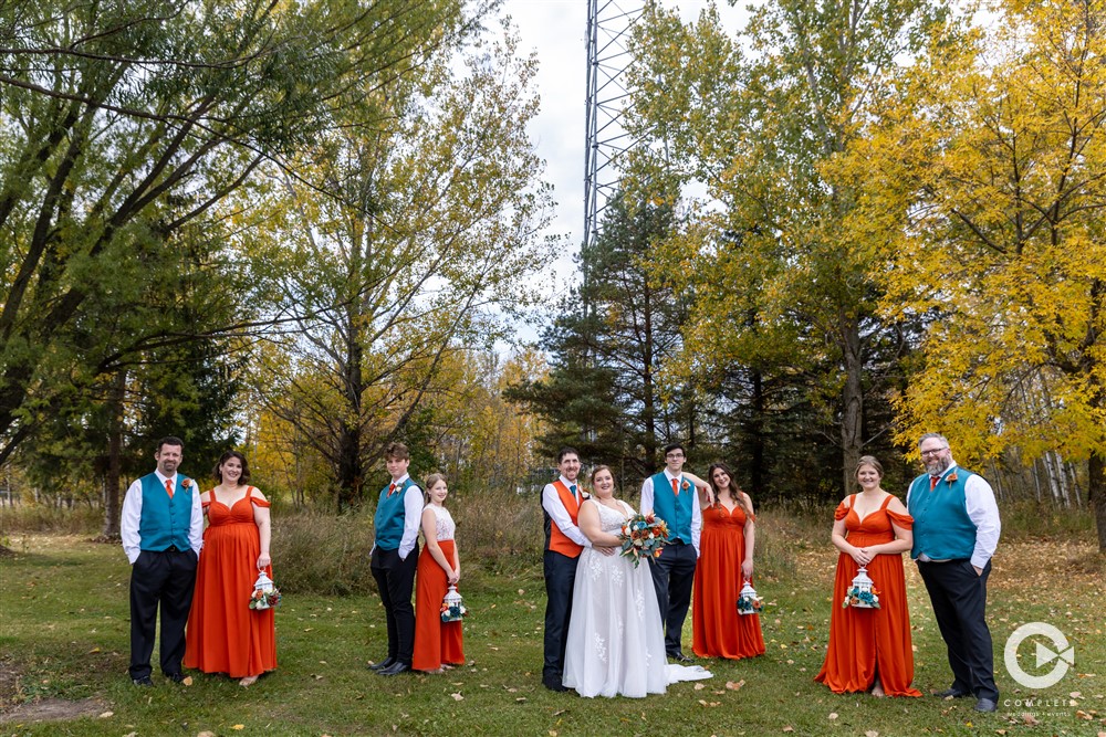 Minnesota Fall Wedding at the Braham Event Center