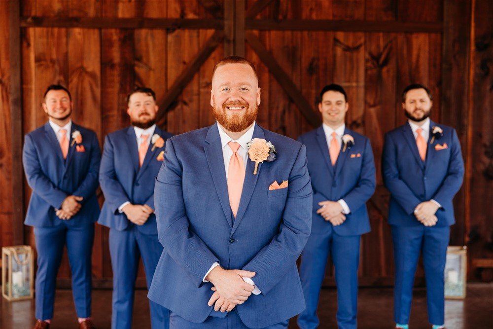 orange wedding