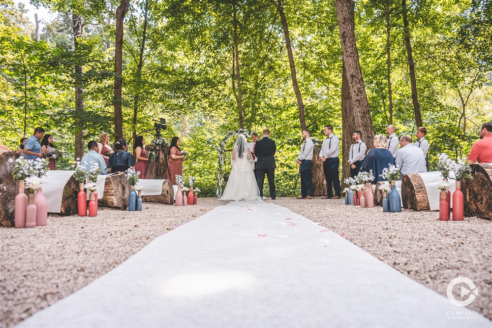 Unique Ceremony Seating