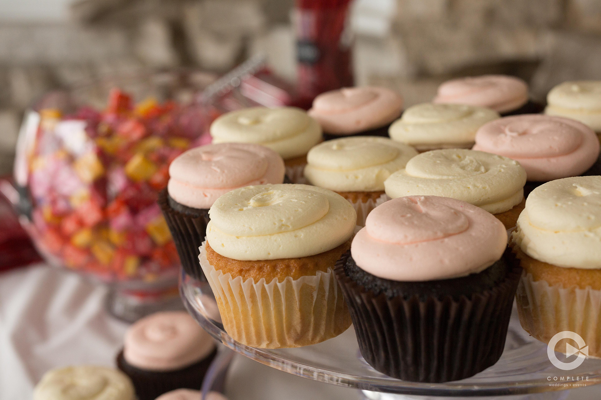 cupcakes on a table