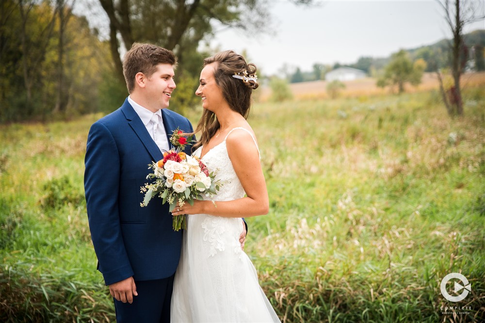 Mackenzie and Christian Hawk's View Golf Club Wedding