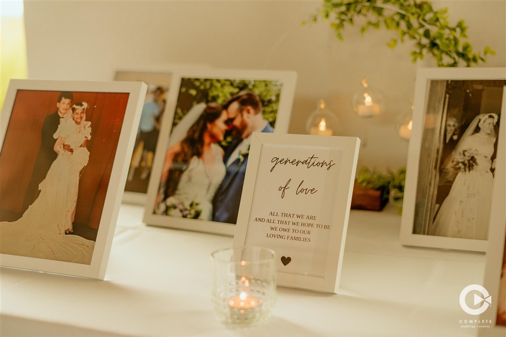 personalized wedding decor