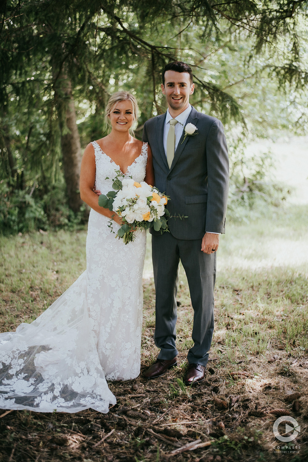 pink and gray florals