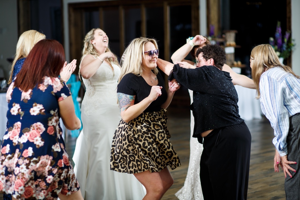 reception dancing