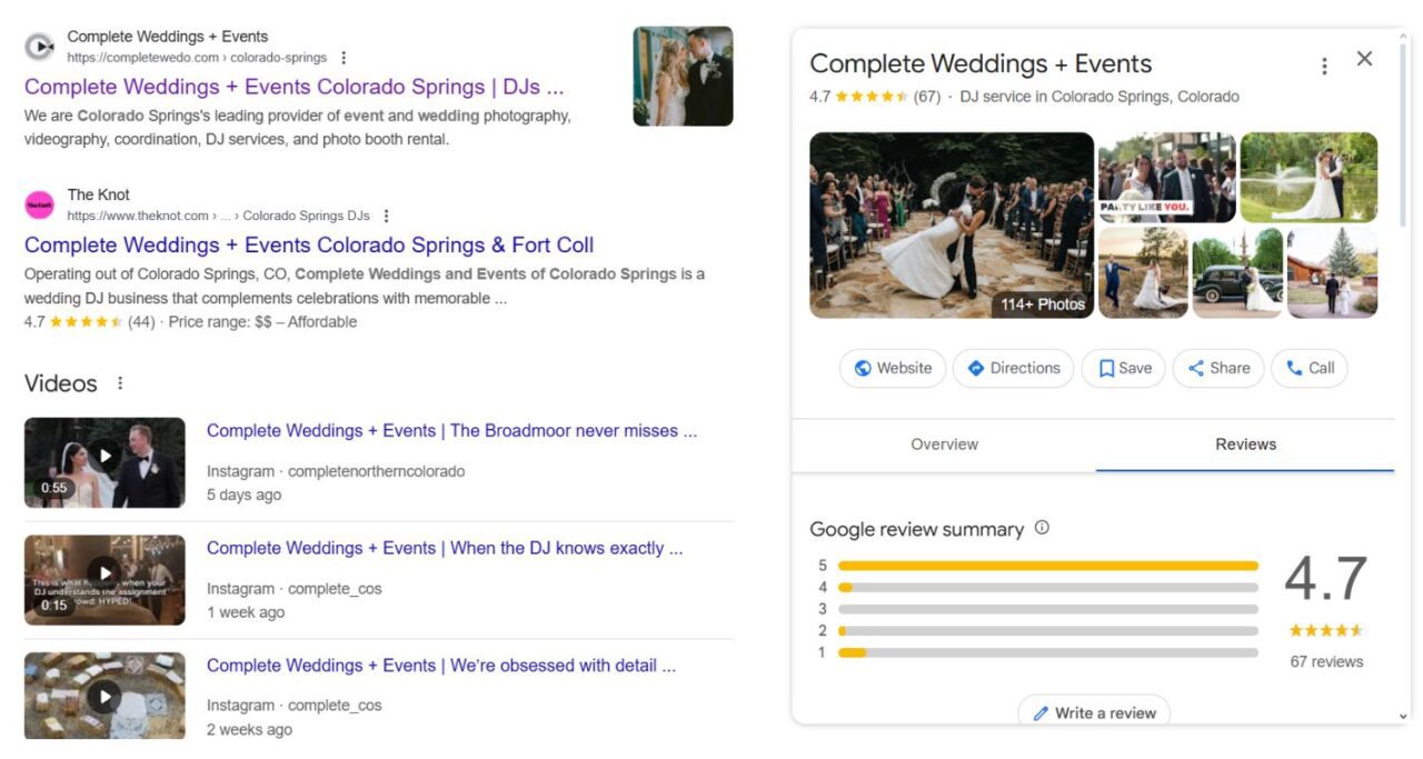 Wedding Photographer in Northern Colorado reviews