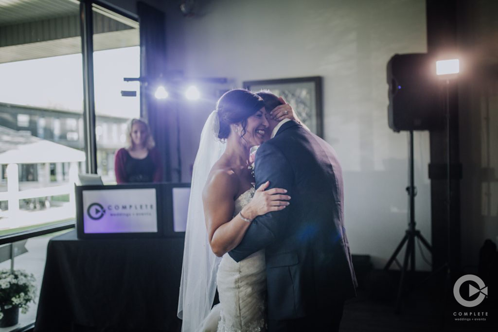 DJ Emceeing Couples First Dance