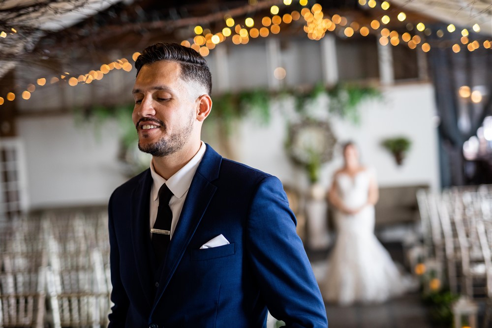 First Look Wedding Photos