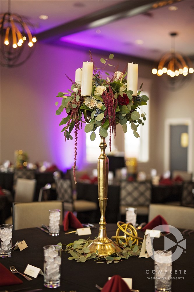 Table center piece | Weddings | Downtown Springfield | Hotel V