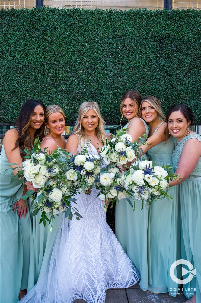 sage green wedding colors bridesmaid dresses