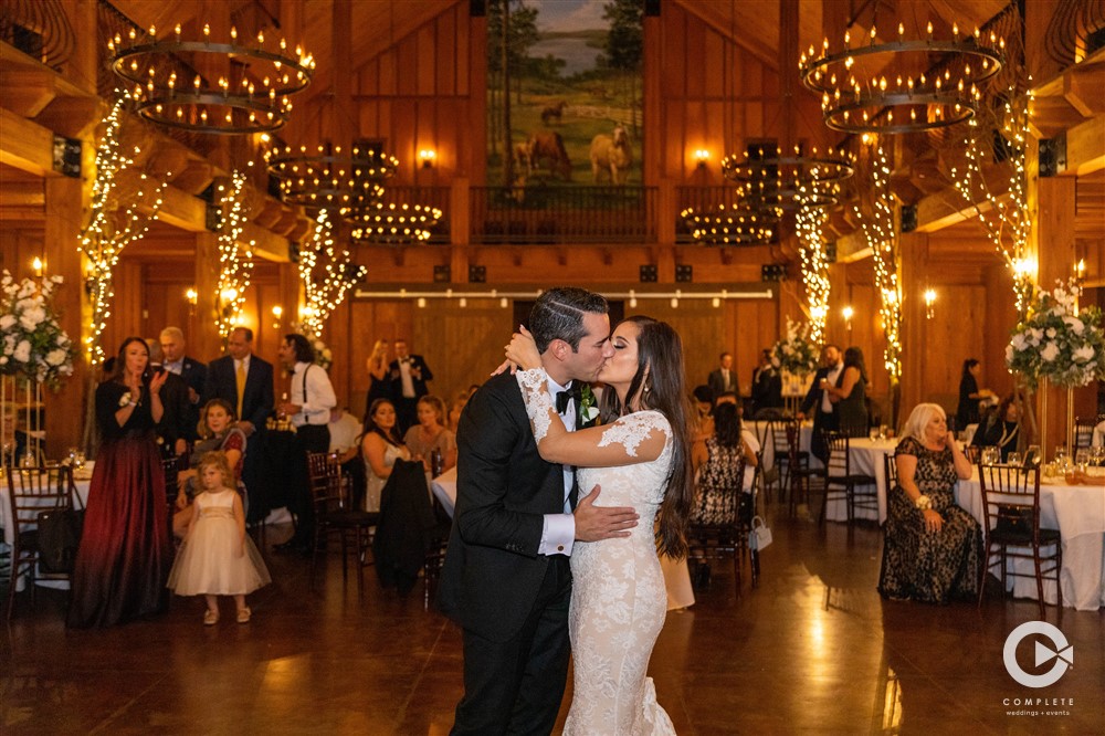 first dance and lights