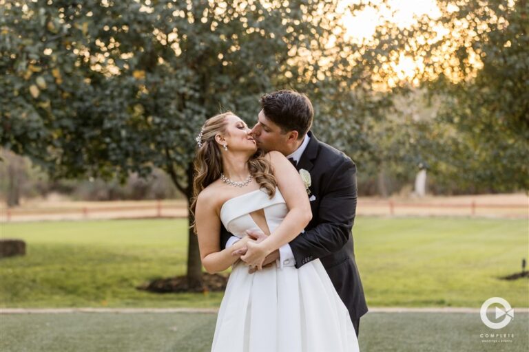 Outdoor Wedding Couple Photo OKC