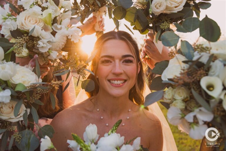 Bride Floral Wedding Portrait OKC