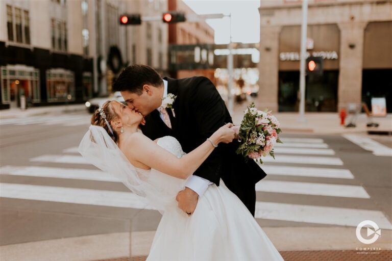 Downtown OKC Wedding Photo