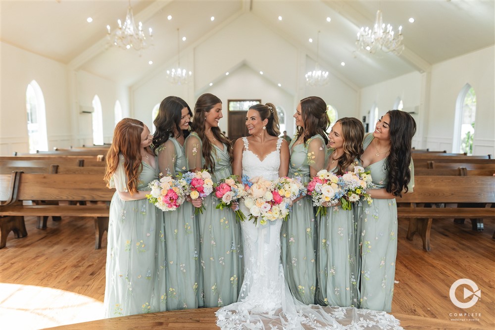 bridesmaids photo