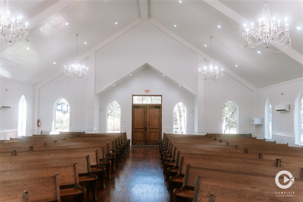 Indoor ceremony space OK wedding