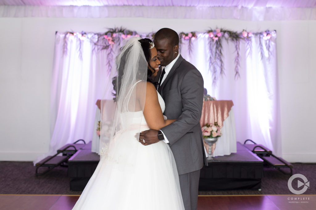 Affordable Wedding Lighting First Dance